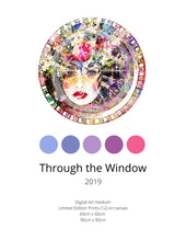 Load image into Gallery viewer, Colour swatch for canvas &quot;Birds of Freedom&quot; by Maggie O&#39;Hara 
