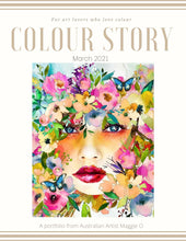 Load image into Gallery viewer, PDF Colour Stories Design Magazine by Maggie O&#39;Hara
