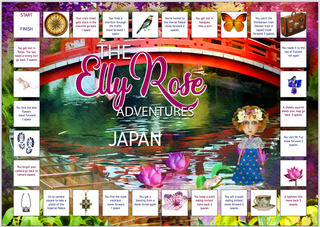 PDF Board game - Japan  |Maggie O'HARA