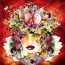 Load image into Gallery viewer, Limited Edition Affirmation Art on canvas - &#39;Power&#39; |Maggie O&#39;HARA

