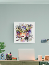 Load image into Gallery viewer, Original Canvas- Positive Affirmation Art - &#39;Reach for the Stars&#39; |Maggie O&#39;Hara
