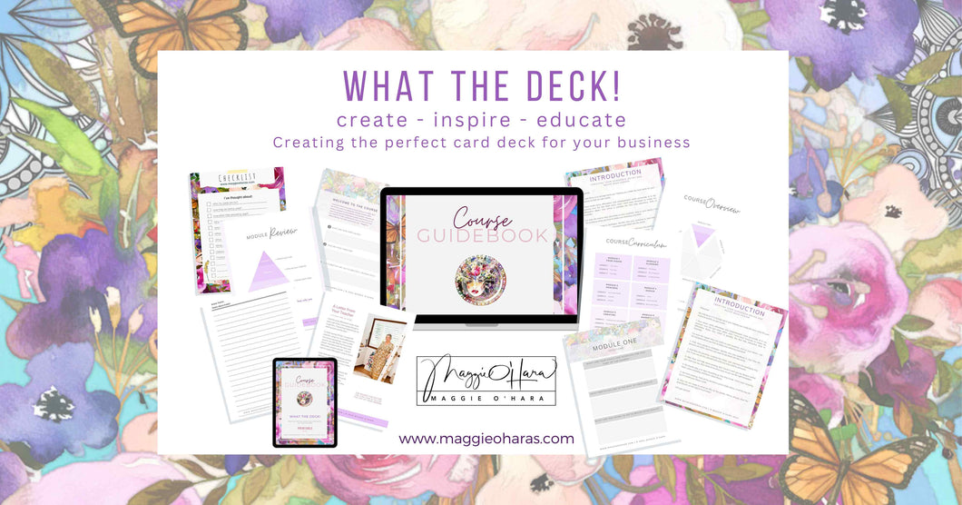 What The Deck!- Online Course To Create Your Own Deck Of Cards